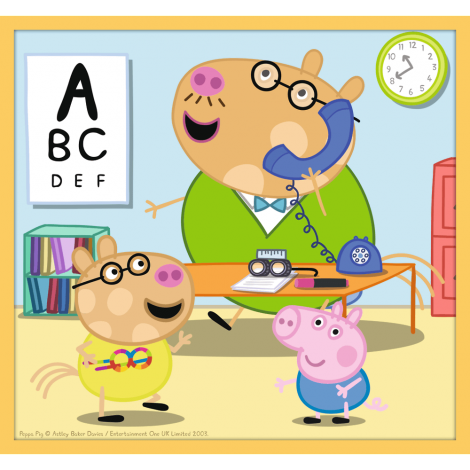 Puzzle Trefl 10w1 Świnka Peppa: Z przyjaciółmi - 8